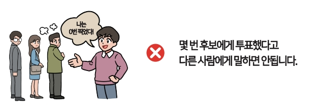 비밀투표 유지
