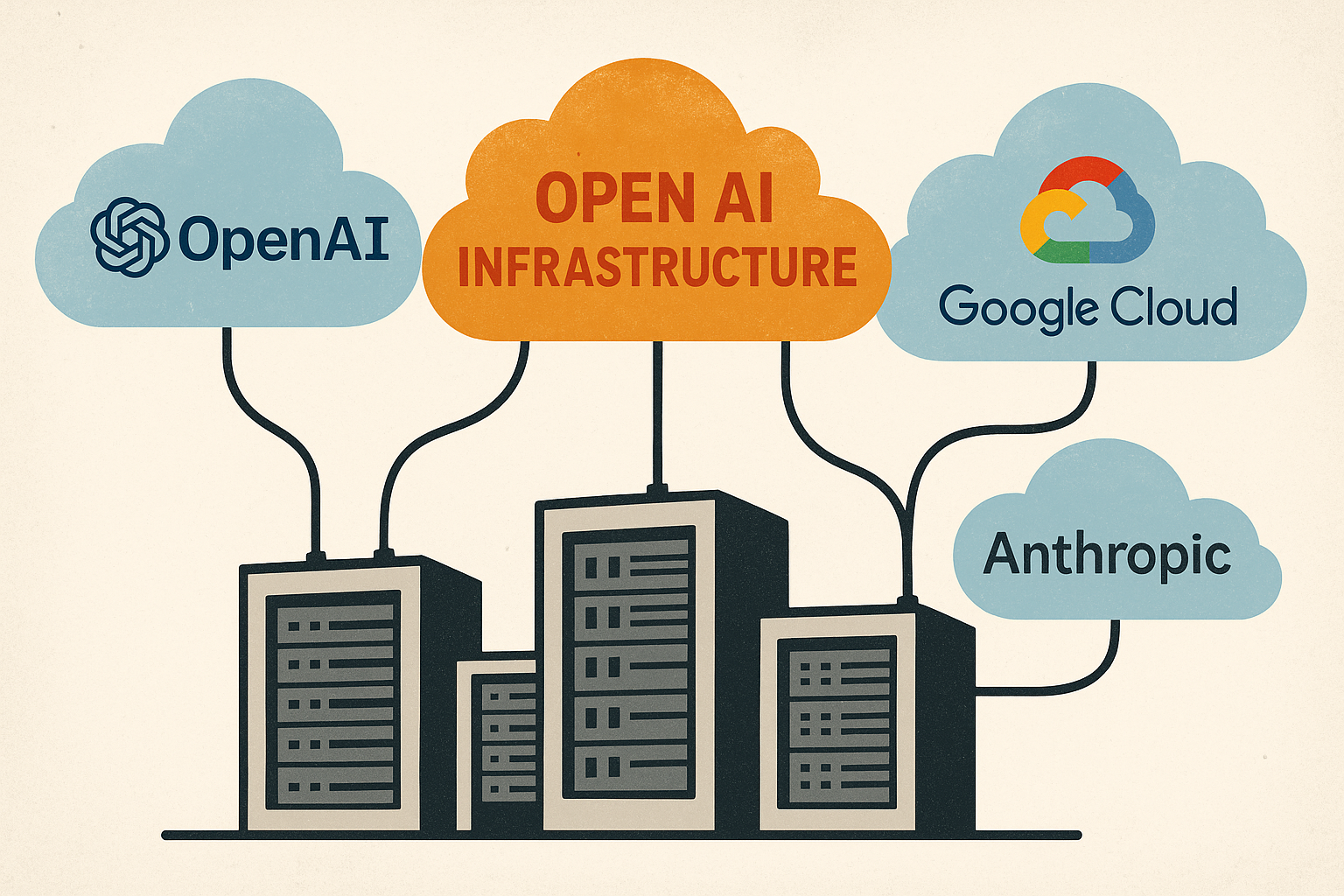 AI 기업들, 개방형 인프라로 전환