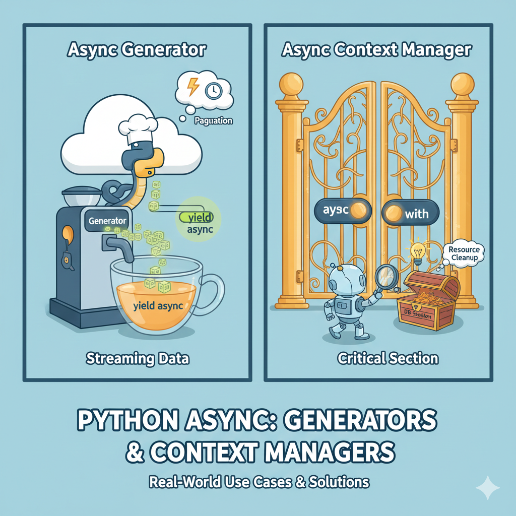 Async Generator와 Async Context Manager