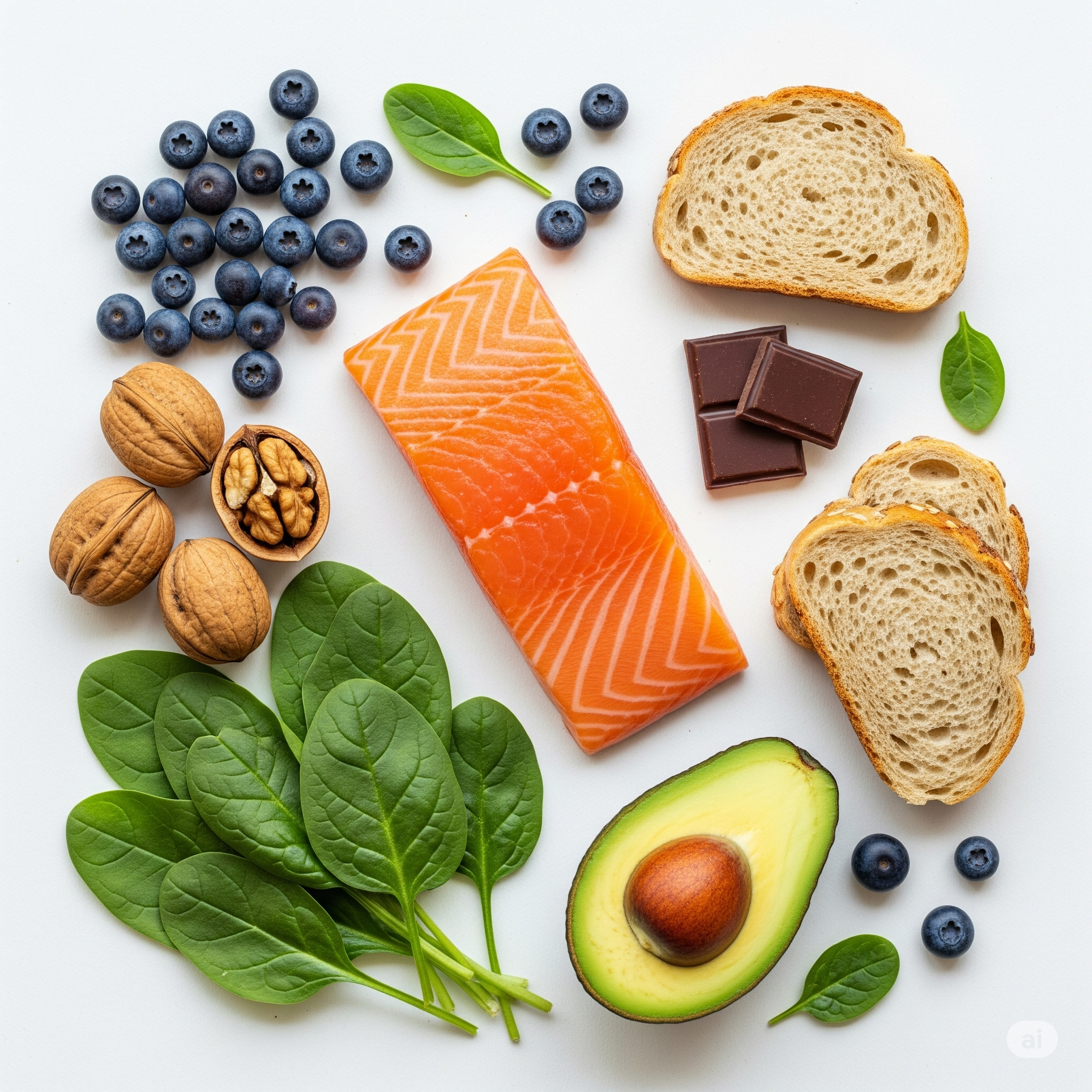 똑똑하고 활기찬 뇌를 위한 슈퍼푸드!