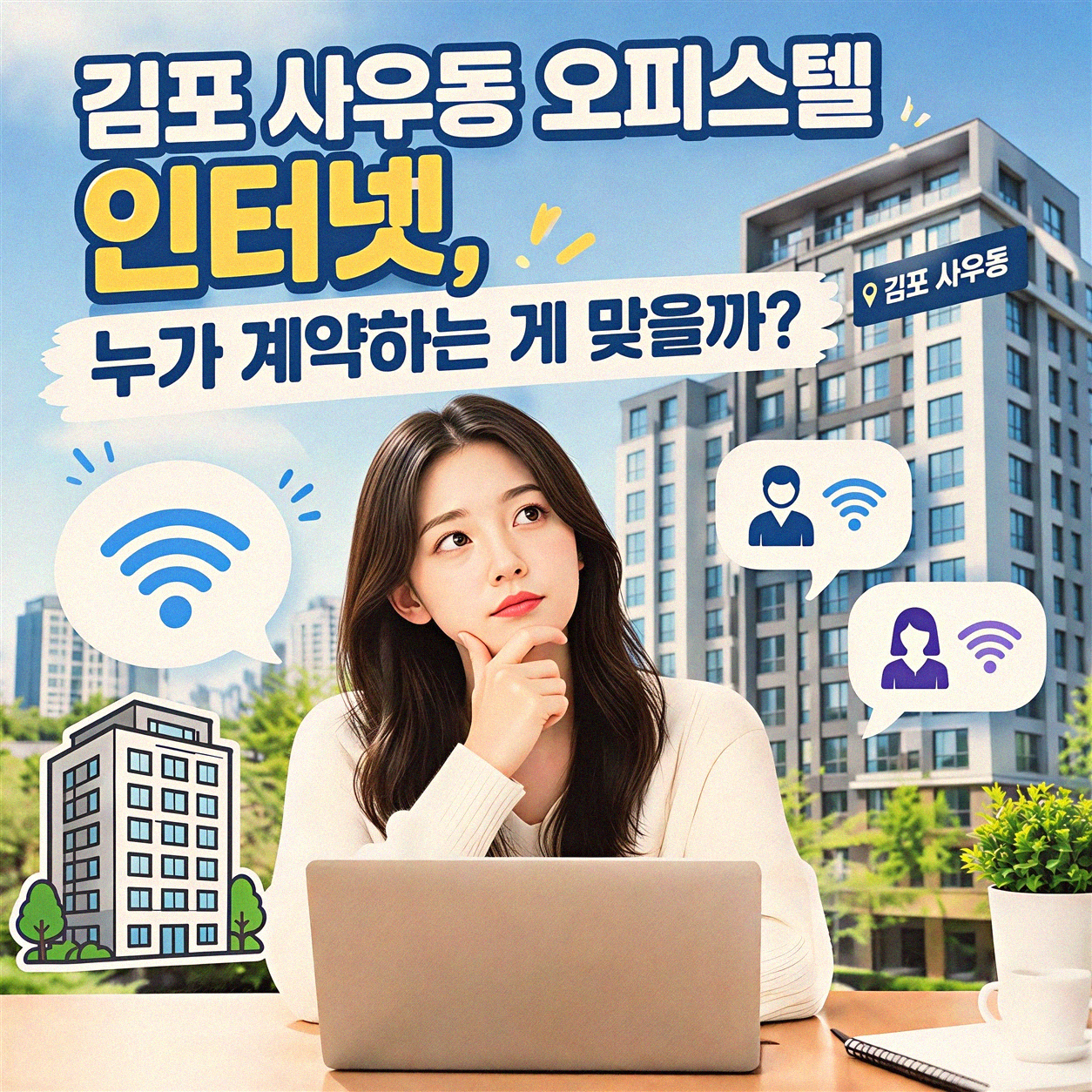 김포 사우동 오피스텔 인터넷, 어떻게 바꿔야 할까?