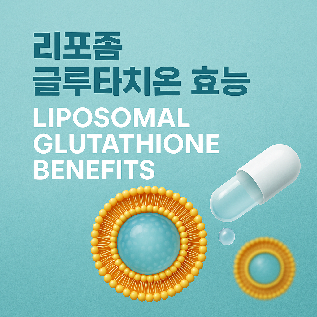 리포좀 글루타치온 효능, 제대로 알고 챙기자