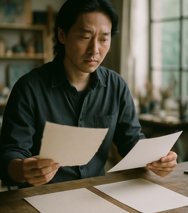 그래서 제 작품에는 뭘 써야 할까요?