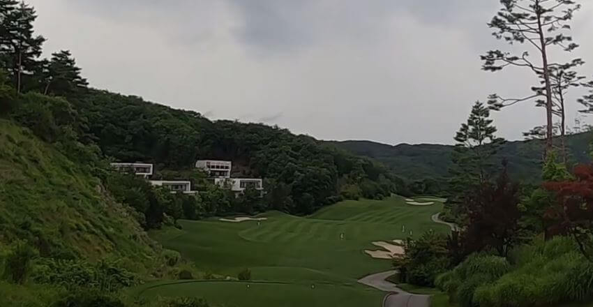 더스타휴cc 스타코스 1번홀 사진