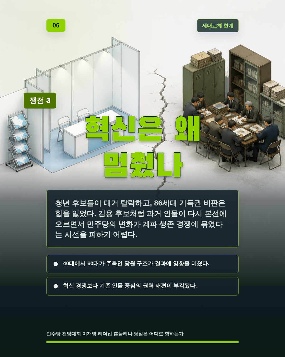 혁신은 왜 멈췄나