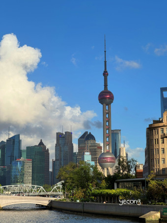 상하이 전경
