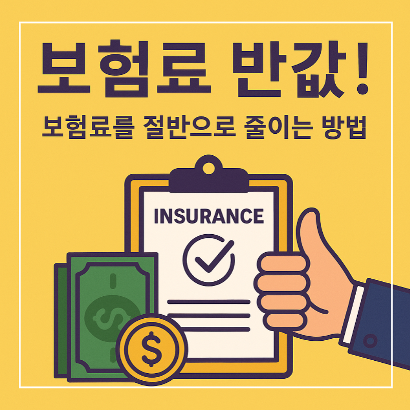 보험 리모델링으로 보험료 줄이기 정리 이미지