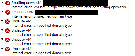 VM Internal Error
