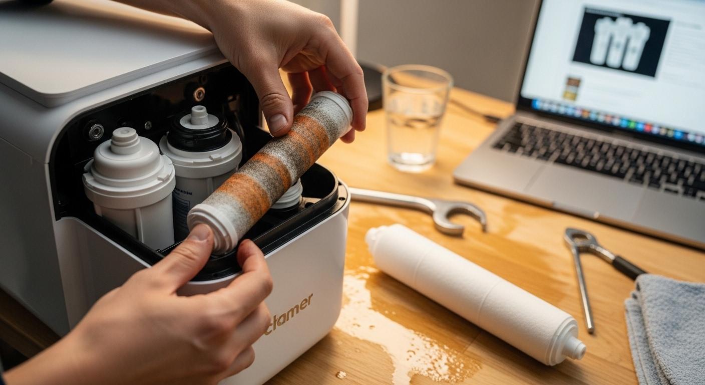 필터 관리 직수형 정수기 내돈내산 후기