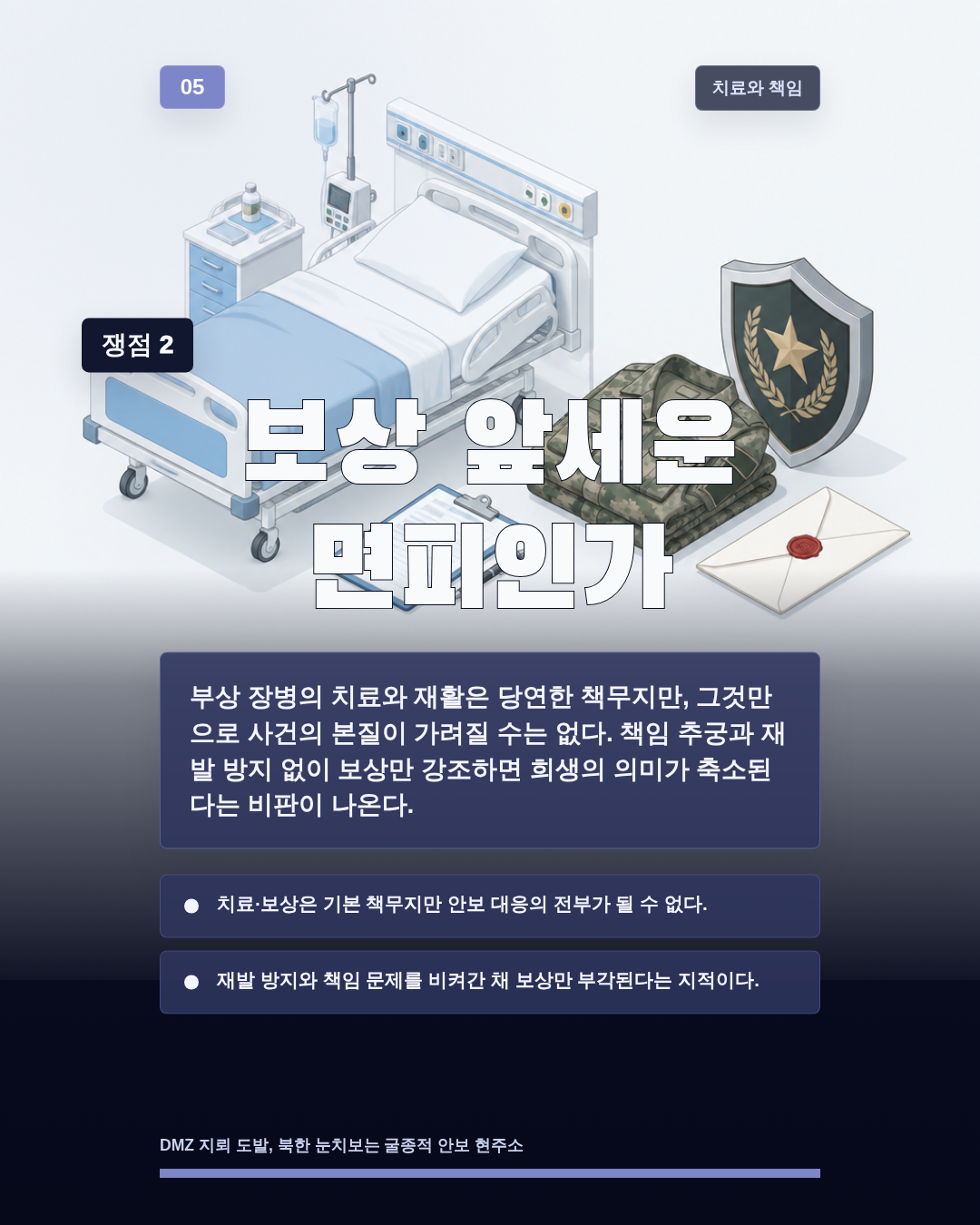 보상 앞세운 면피인가