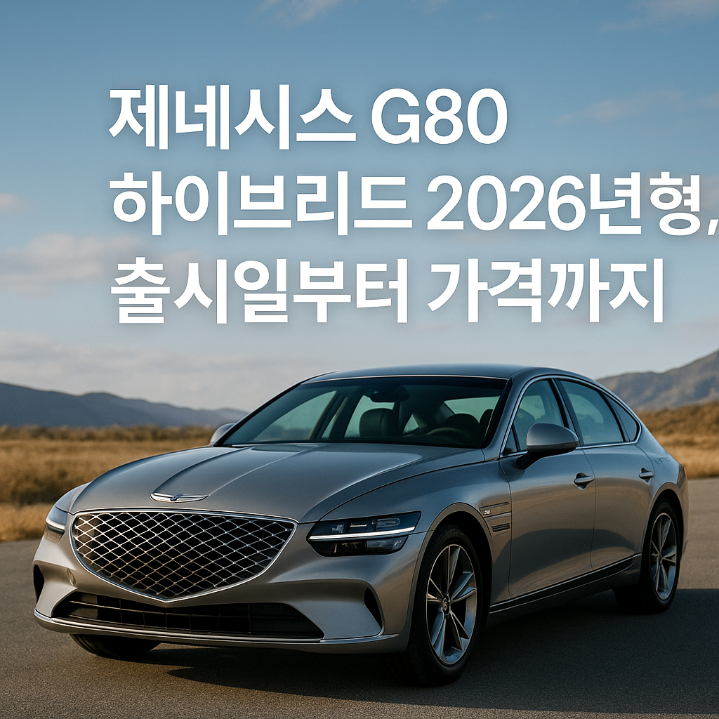 제네시스 G80 하이브리드