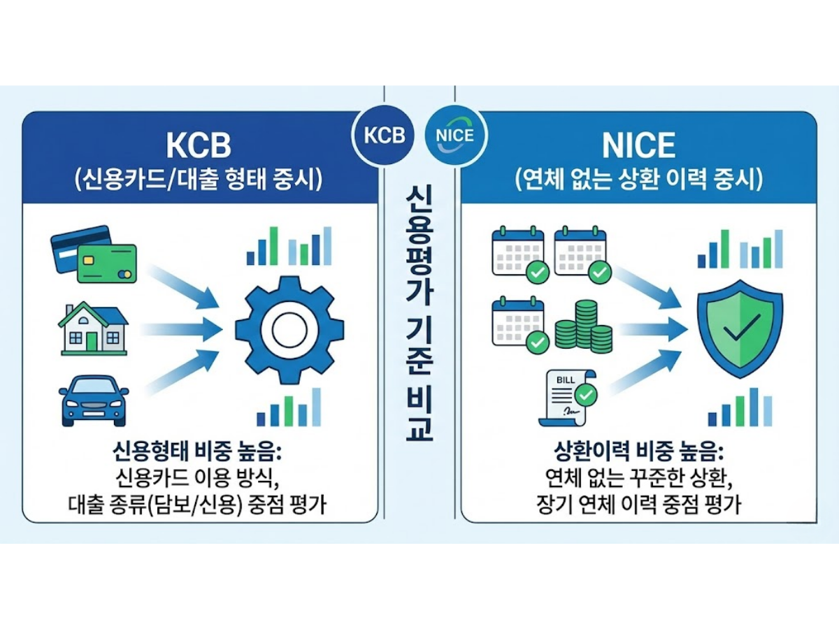 KCB vs NICE 완벽 비교