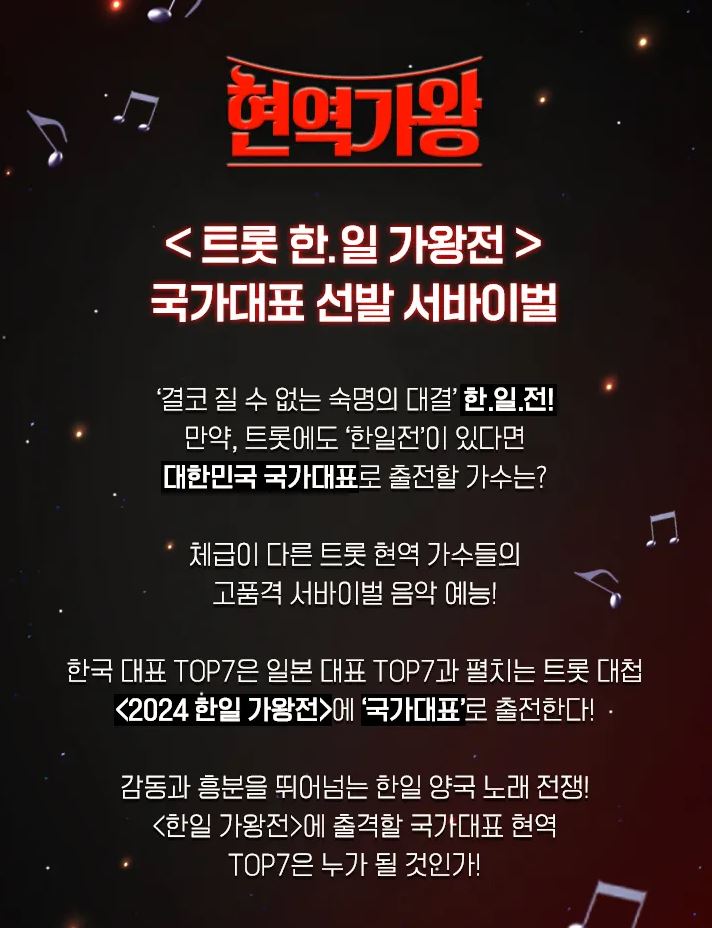 현역가왕 투표방법 방청신청 다시보기