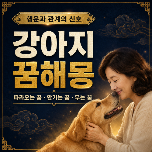 강아지_꿈해몽
