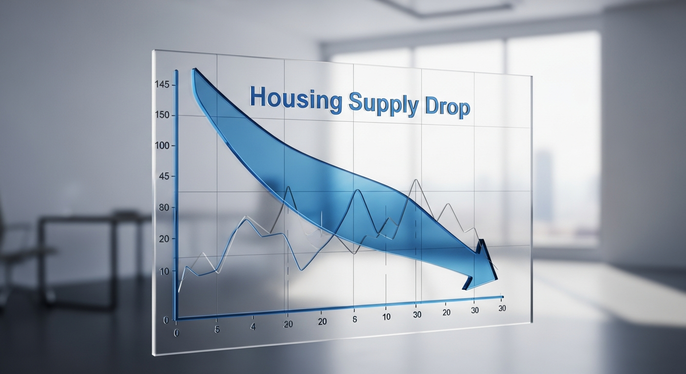 서울 아파트 입주 물량 급감이 전세 가격 상승과 매매 가격 하방 경직성에 미치는 영향을 설명하는 다이어그램