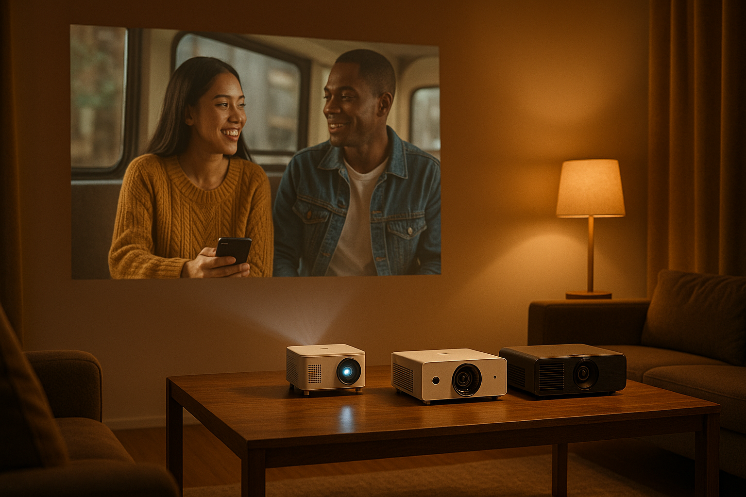 홈시어터 프로젝터 비교 투사