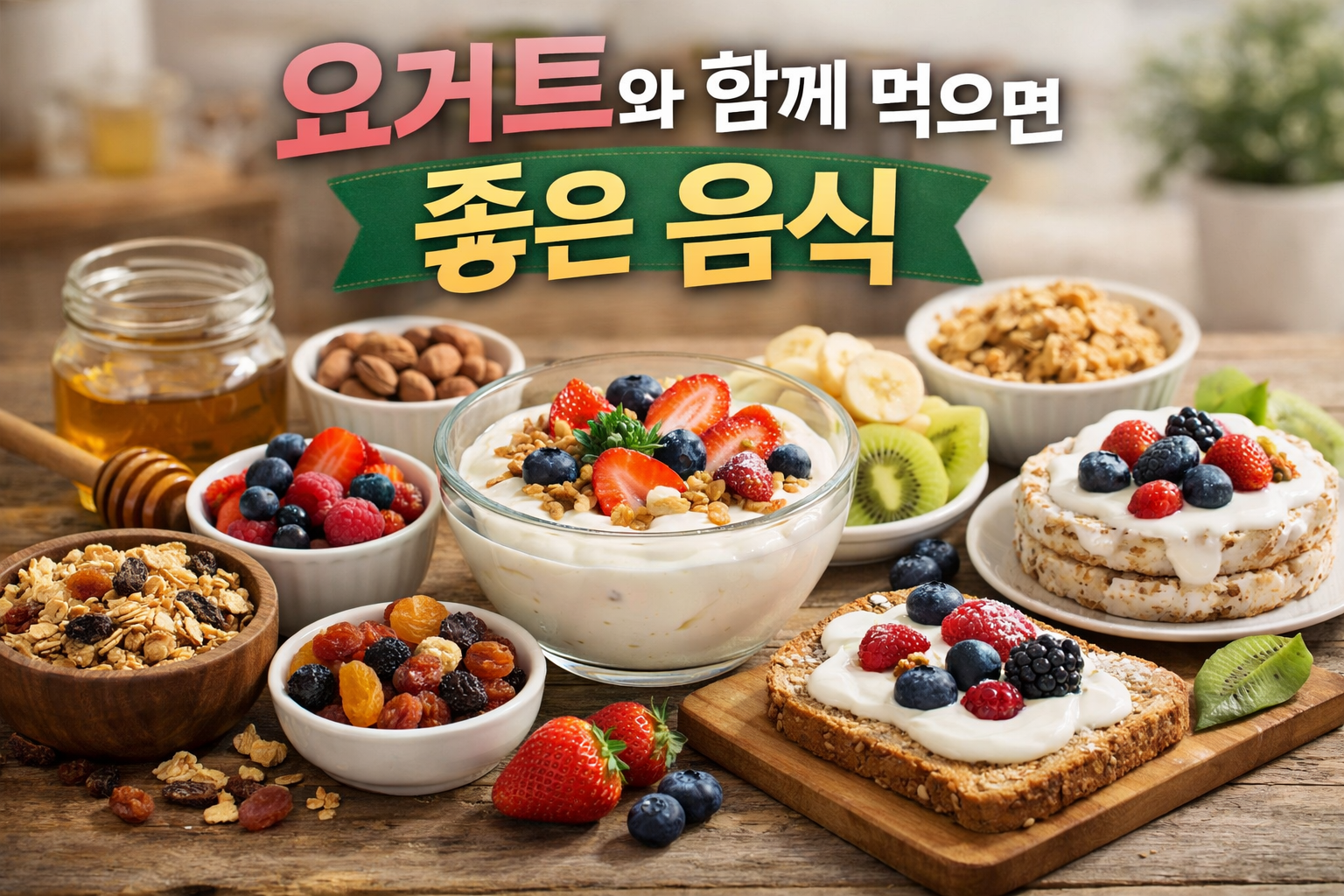 요거트 궁합 음식