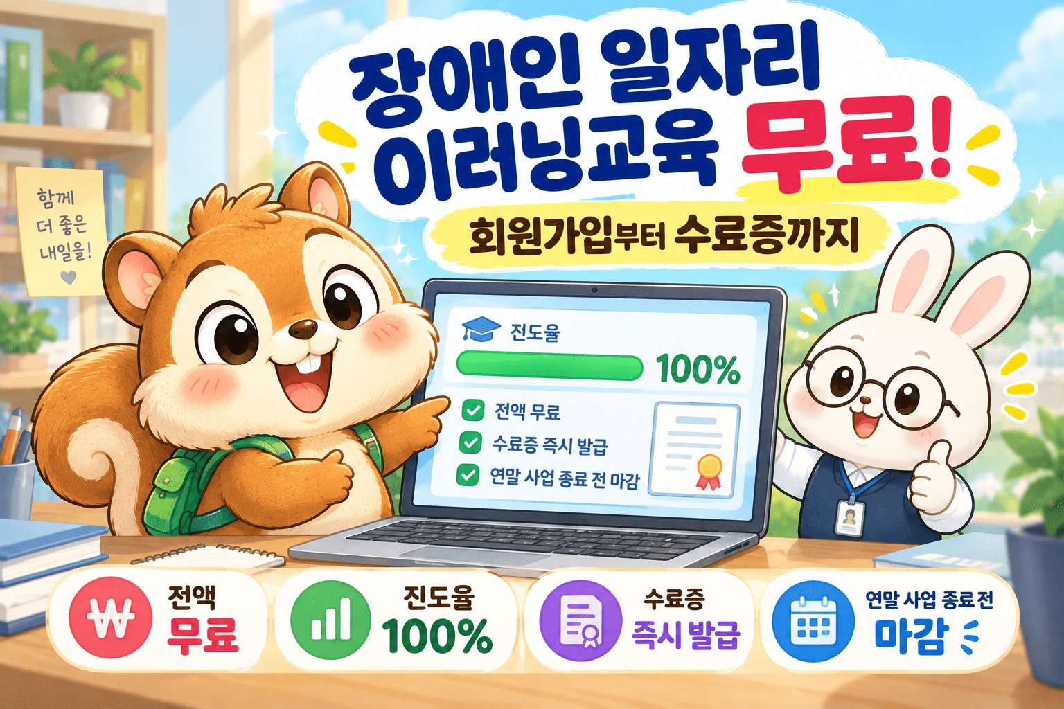 장애인 일자리 사업
