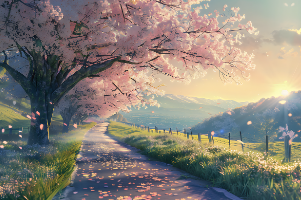 서울도심 벚꽃여행 벚꽃길 모습