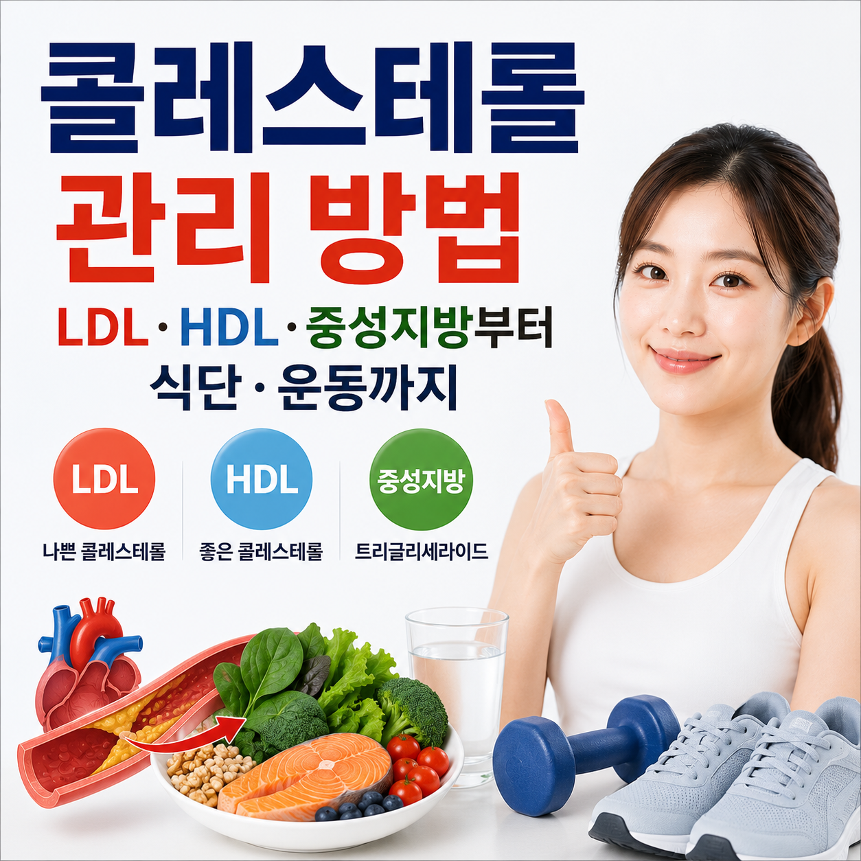 콜레스테롤 관리 방법