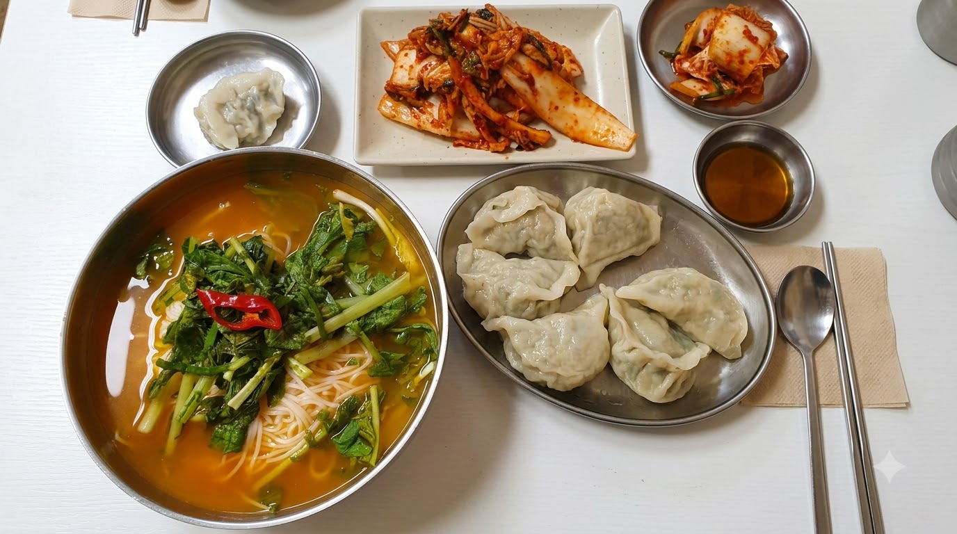 생활의 달인 광명 <40년 전통 서민의 칼국수> 맛집위치