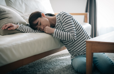 임신 12주가 되도록 입덧이 끝나지 않고.