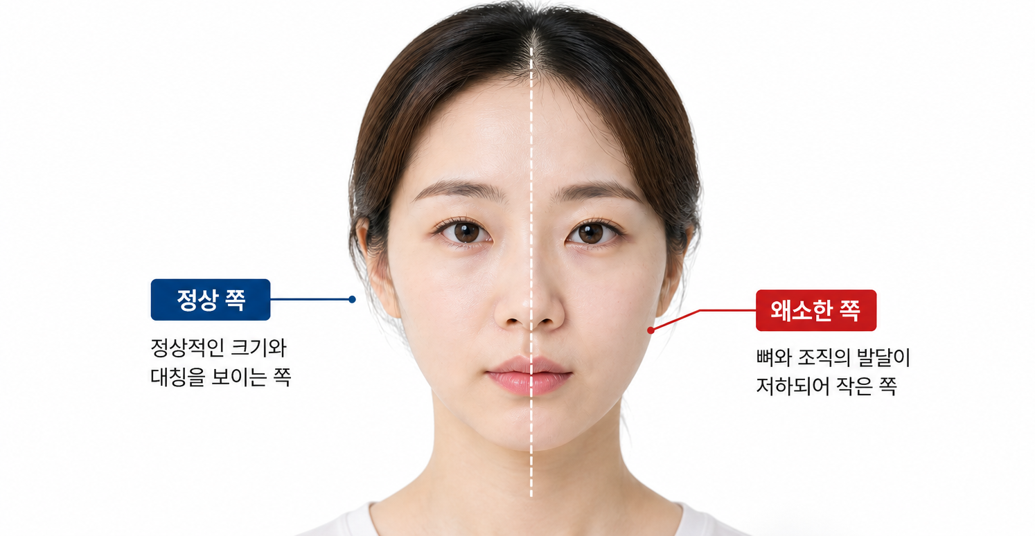 반안면 왜소증 증상.원인.치료