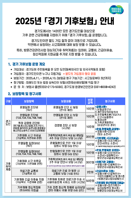 경기 기후보험