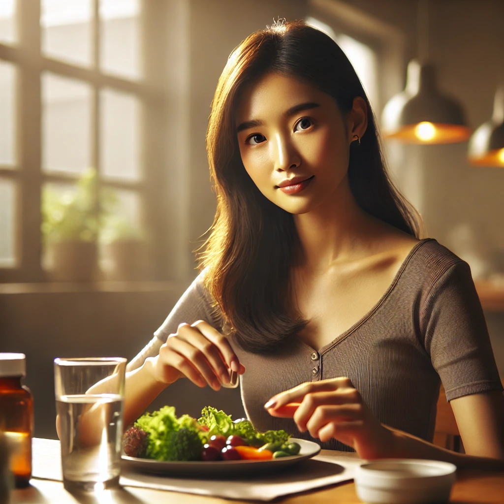 밥먹는여자