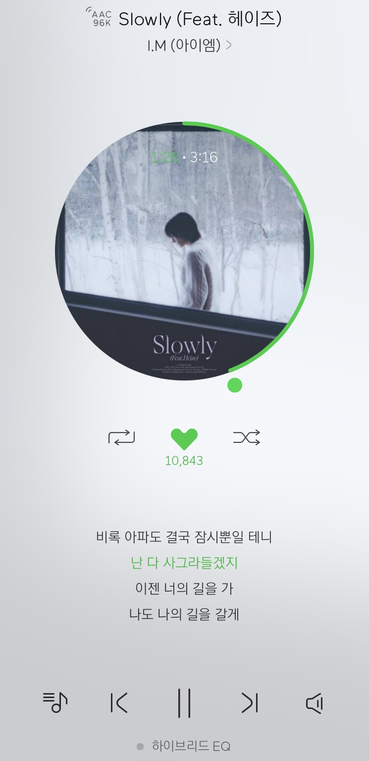 I.M - Slowly (Feat. ν€μ΄μ¦)