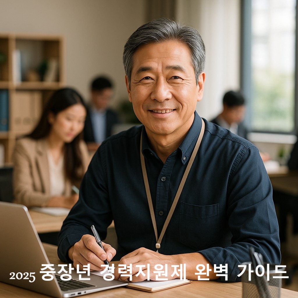 🧓 2025 중장년 경력지원제 완벽 가이드