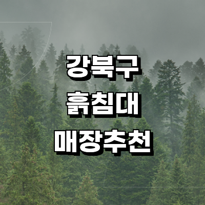 서울 강북구 흙침대