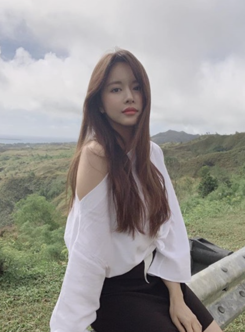 한보름 셀카