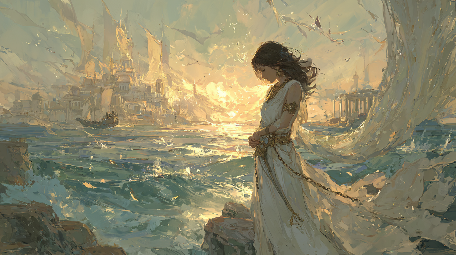 안드로메다자리: 희생부터 구원, 사랑까지 - 무고한 희생양에서 별이 된 공주의 감동적인 이야기