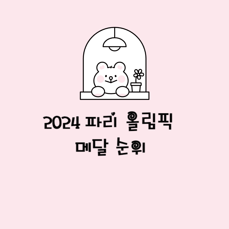 2024 파리 올림픽 메달 순위