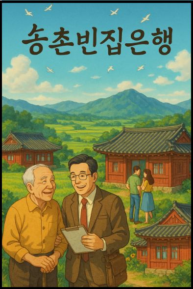 "농촌빈집은행" 홍보 포스터