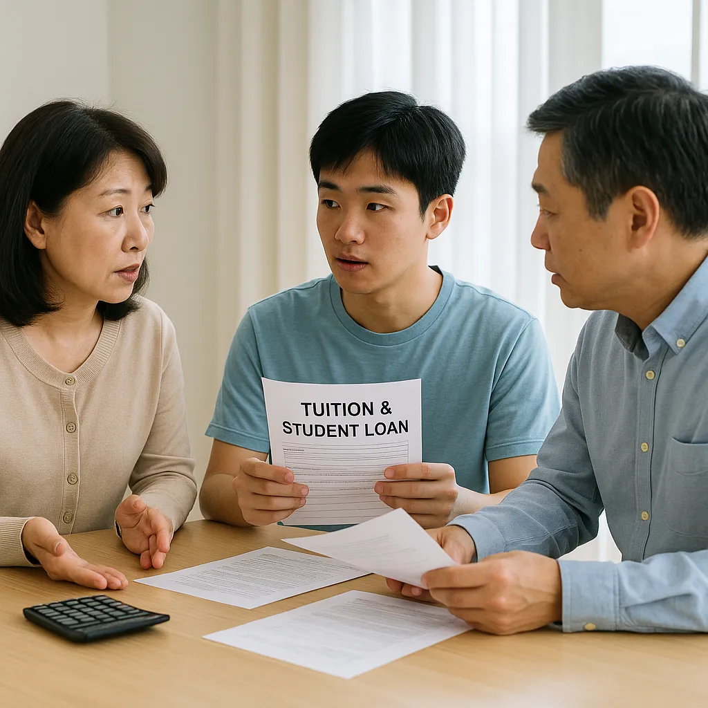 2025년 2학기 학자금 대출 사전신청 관련 이미지