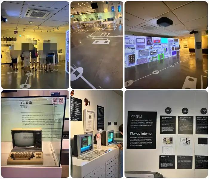 넥슨박물관 1층 역사배우기