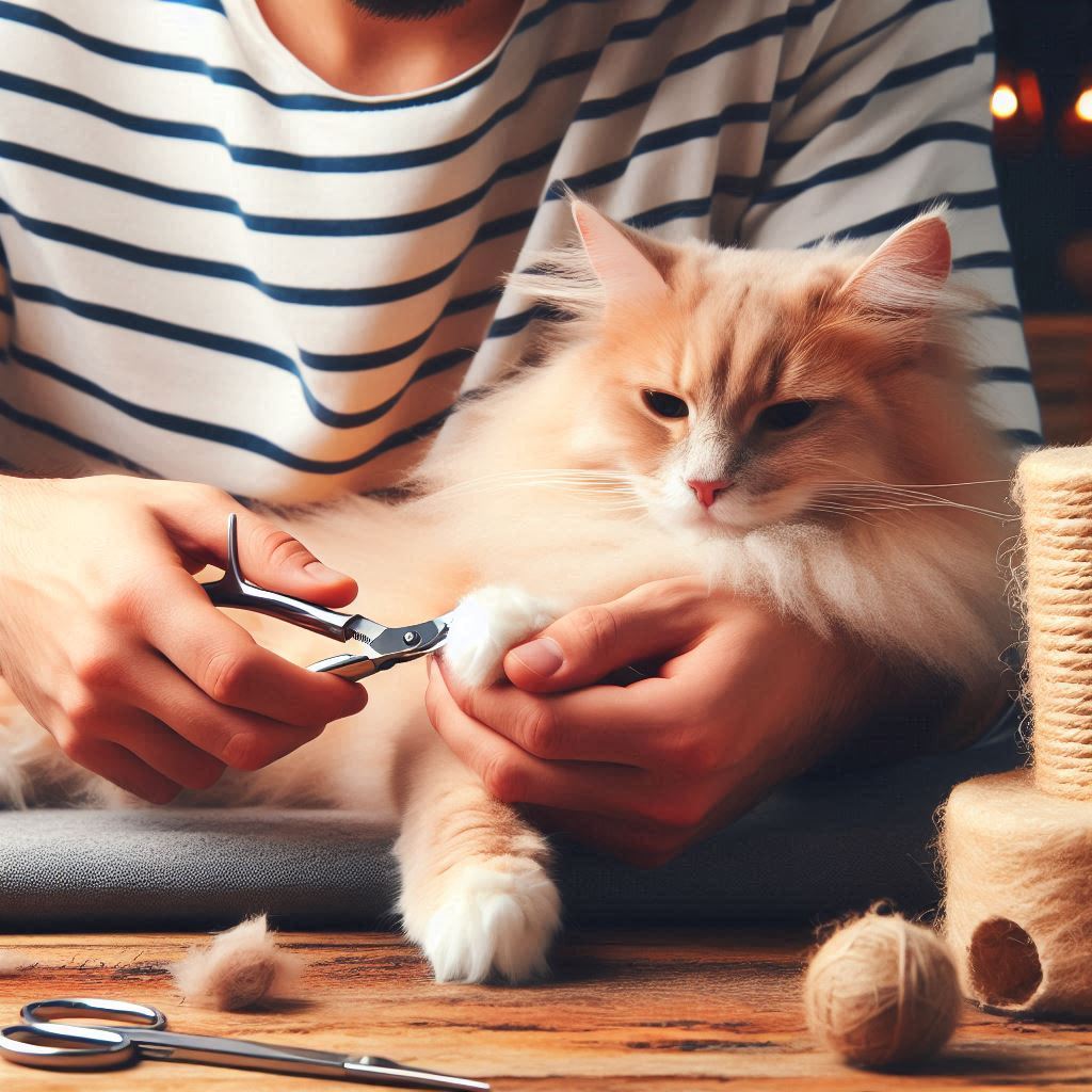 고양이 발톱 관리