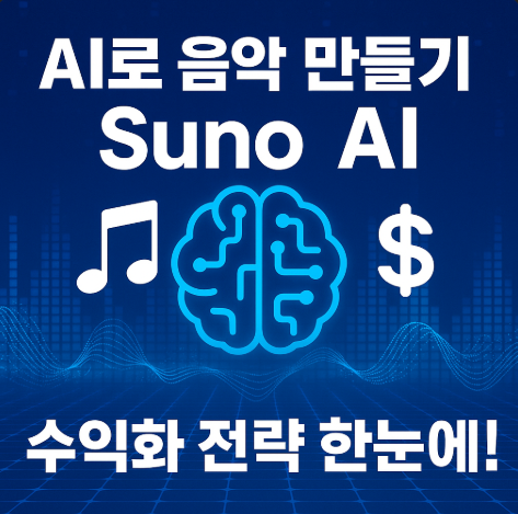 Suno AI로 음악 제작하고 수익 창출하는 전략