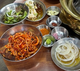 반찬들