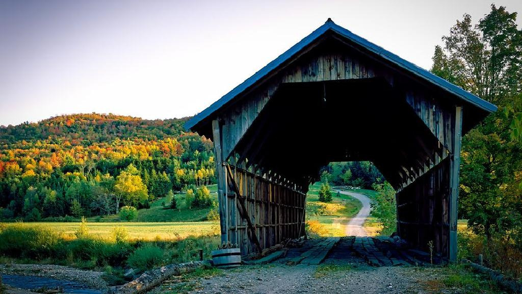 버몬트(Vermont) 주의 그린 마운틴(Green Mountains)