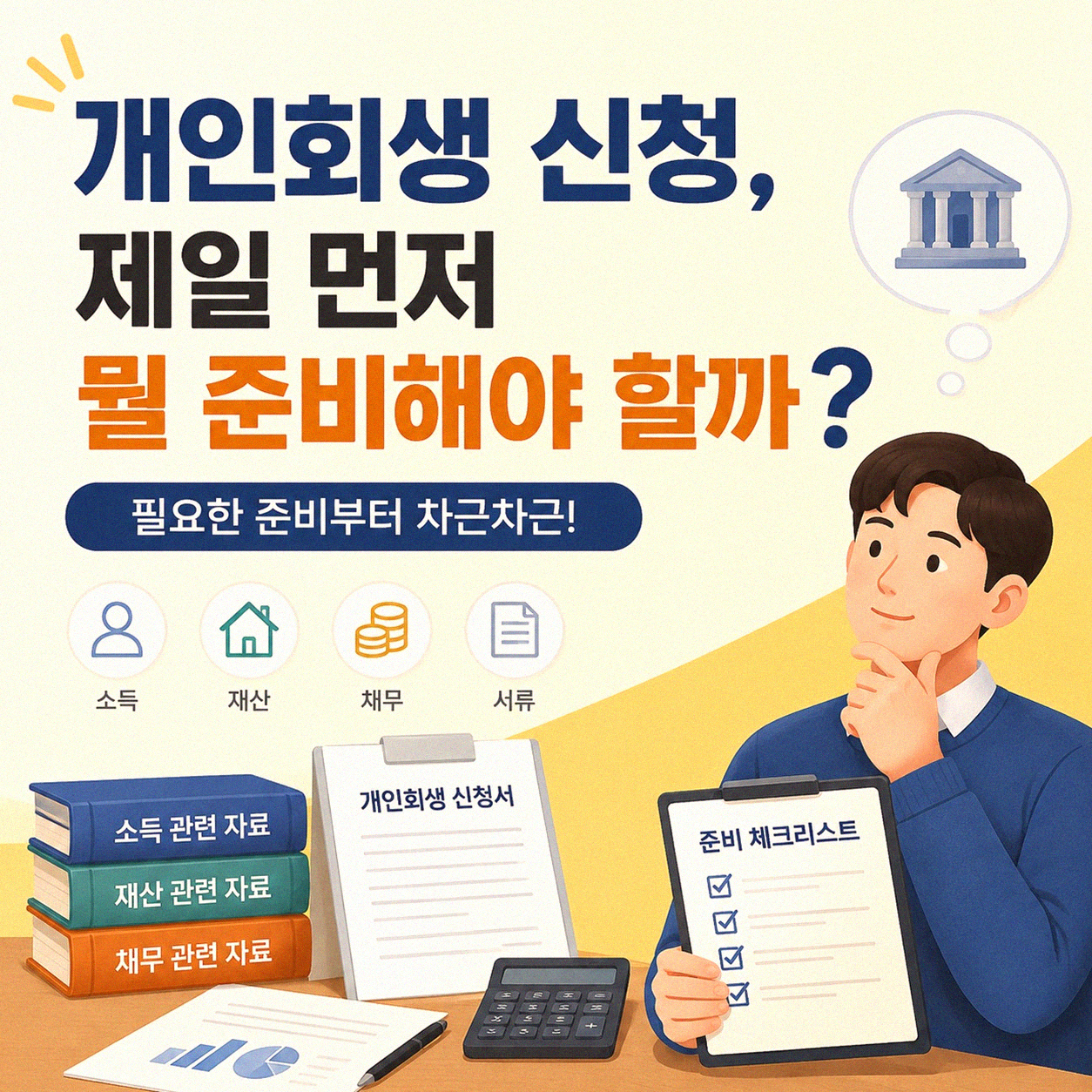 개인회생 신청, 무엇을 어떻게 준비해야 할까