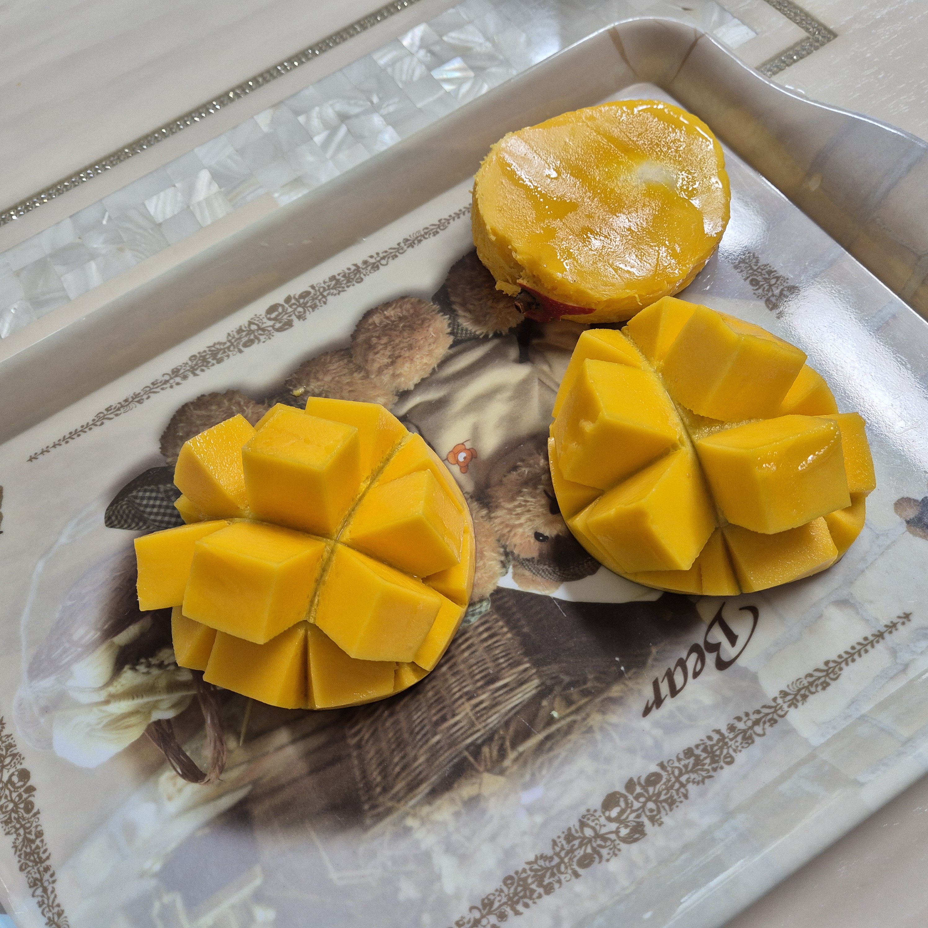 선박망고로 구매한 페루 애플망고