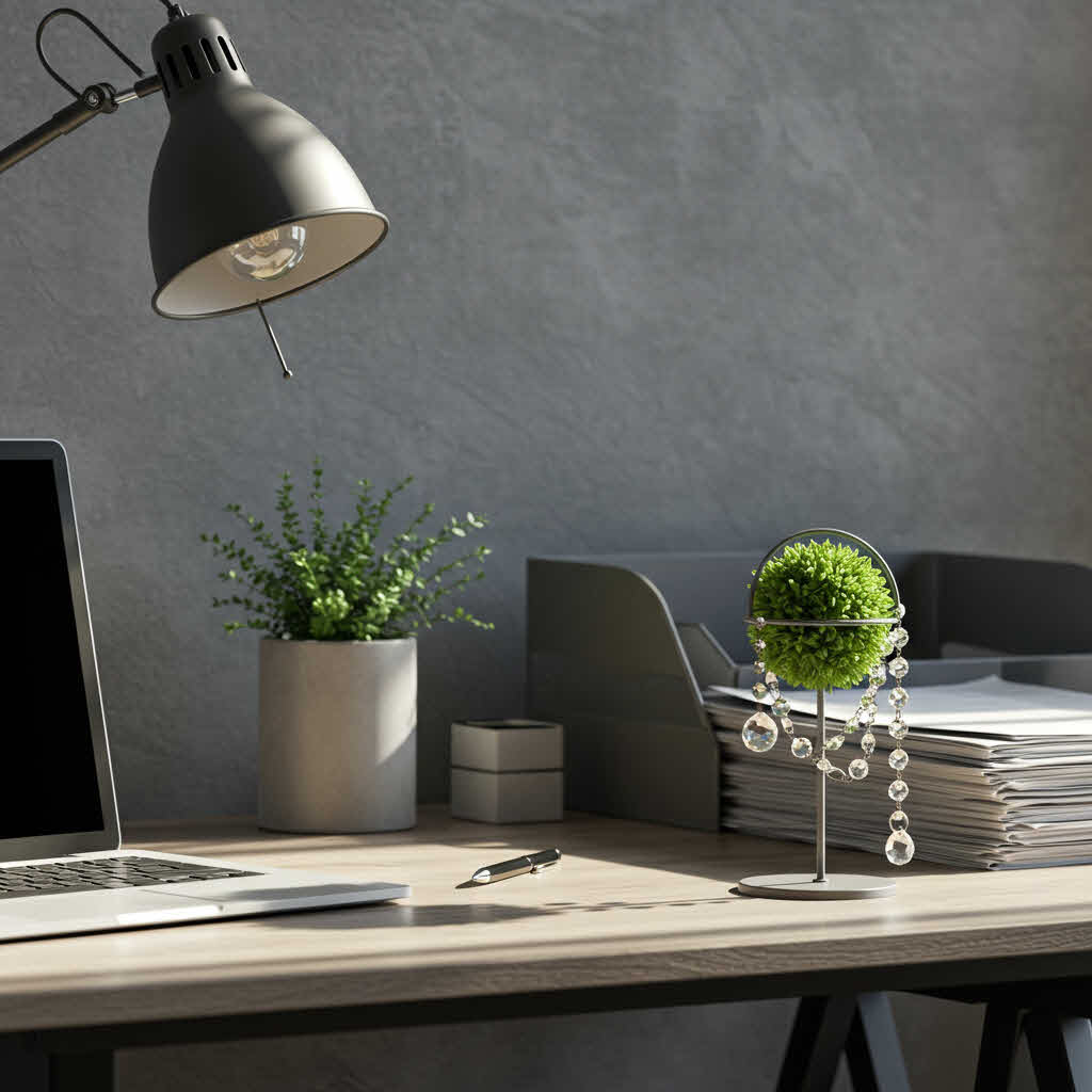 직장운을 높이는 사무실 책상 배치 풍수 팁