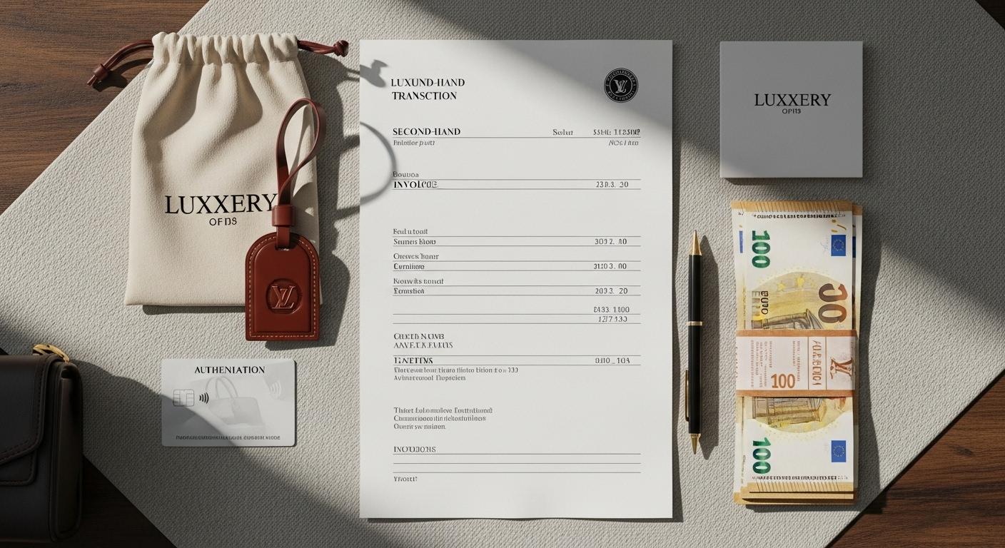 명품 중고거래 인보이스