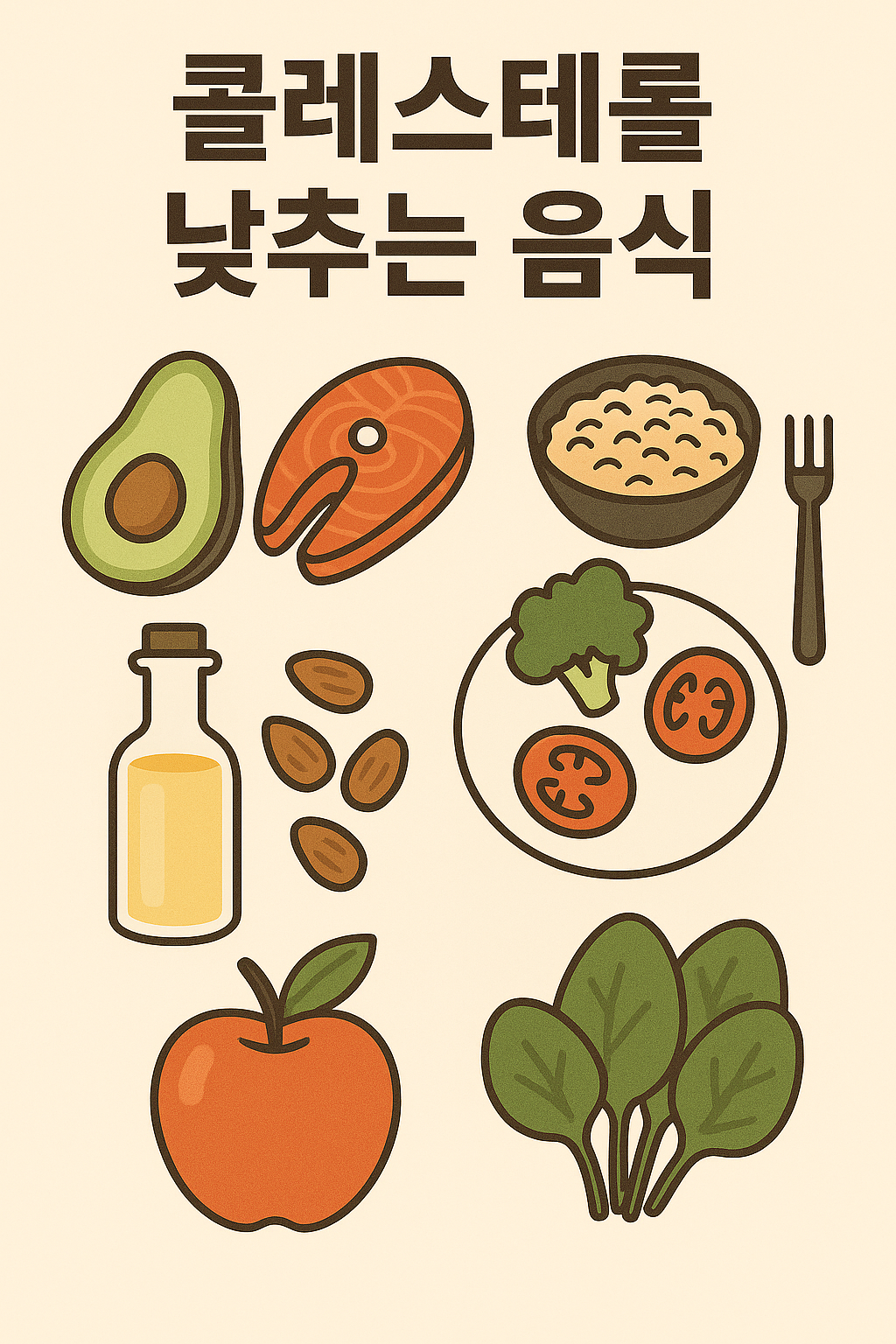 콜레스테롤 낮추는 음식 추천