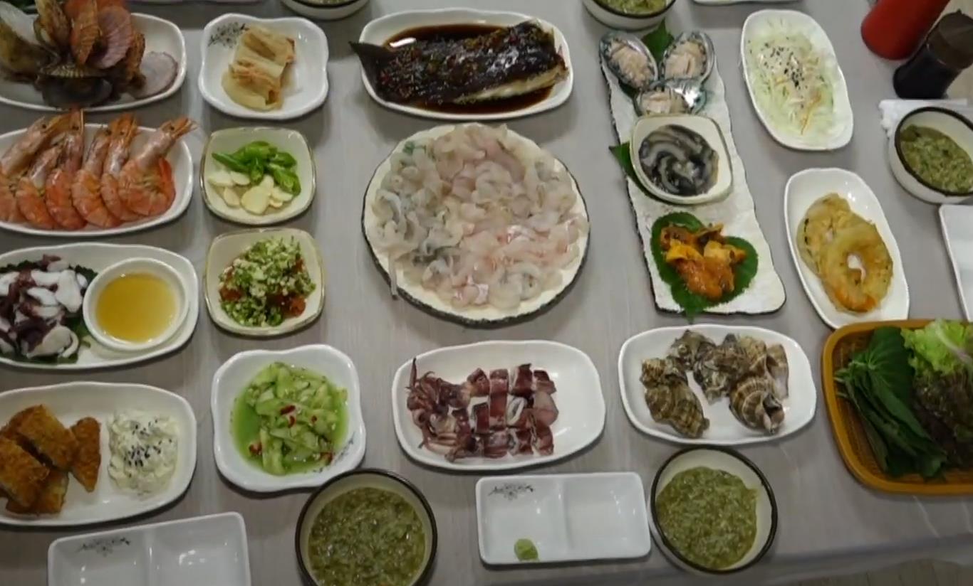 상다리가 부러질 정도로 차려진 한국기행 이수도 1박3식 민박