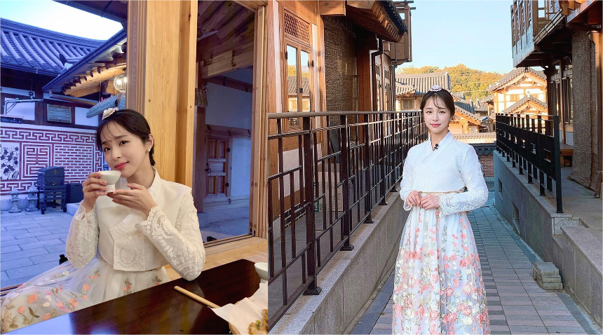 모에카 한복 사진