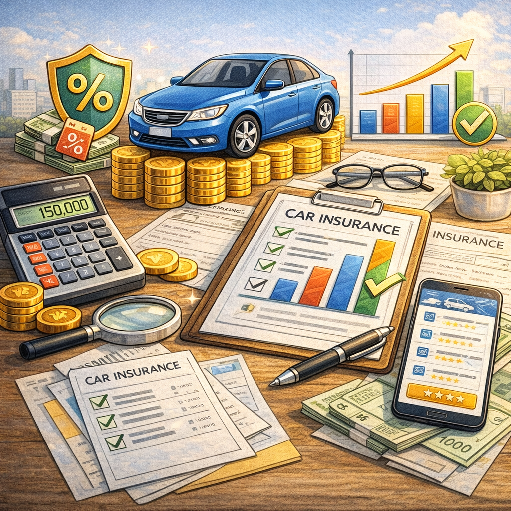 자동차 보험 비교 방법 관련 이미지